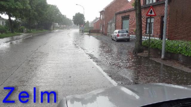 Millegem getroffen door onweer 08