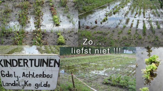 Kindertuin Mol Achterbos 2016 last van regen