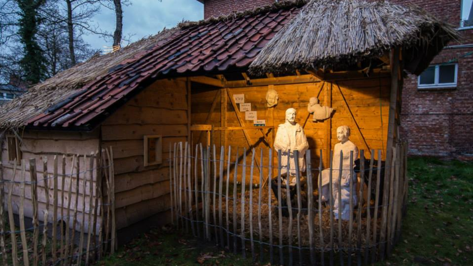 kerststal Rauw - foto Woestijnpaleis 