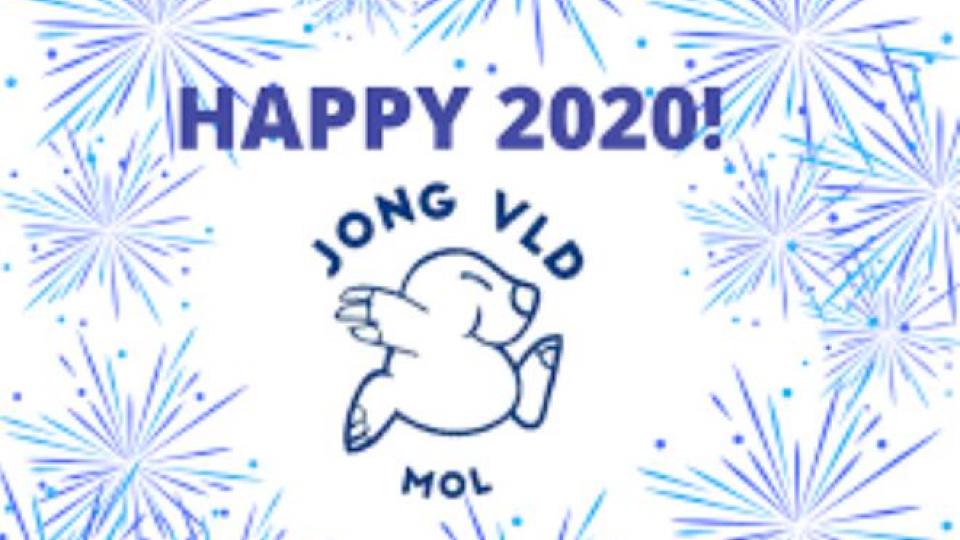 Jong VLD Mol drukt haar wensen uit voor het nieuwe jaar
