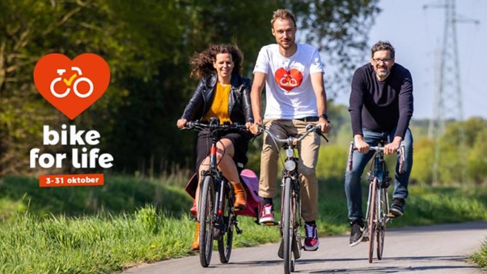 Neteland fietste voor Bike For Life 2,5 keer “rond de wereld”!
