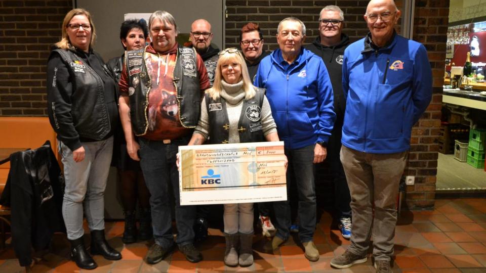 VZW Biker Friends steunt het goede doel