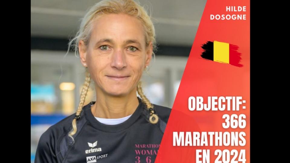 Marathon Woman loopt in Mol