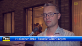 Gemeenteraadsverkiezingen 2018 reactie van nieuwe burgemeester Wim Caeyers